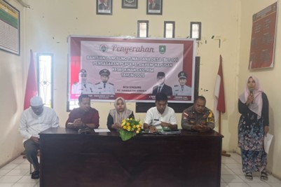 Pemerintah Desa Senggoro Salurkan BLT DD Tahap 1,2 dan 3 ke 44 KPM